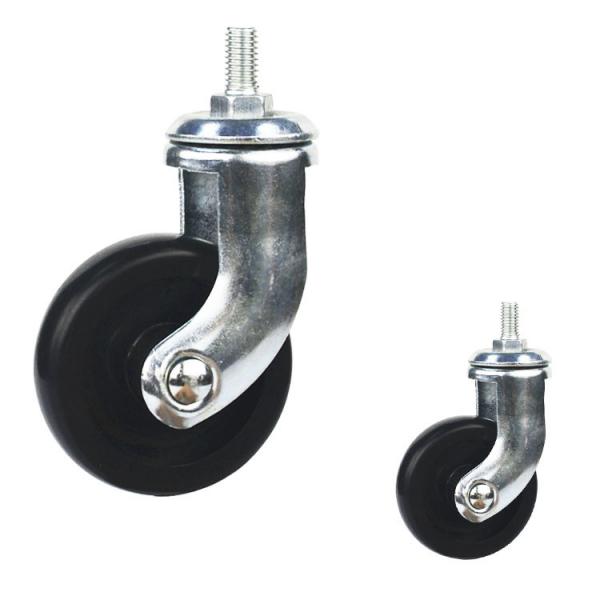 Quality 20kg Loading 60mm Trolley Wheels Heavy Duty For Food Cart for sale