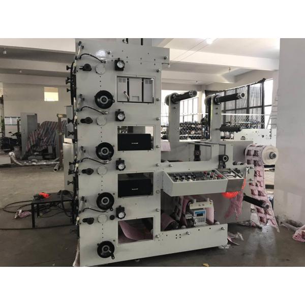 Quality 6colors Flexo Printing Machine Automatic Multicolor For Label Paper Film Paper for sale