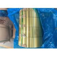 China Epoxy Hydrophilic Gold Aluminium Foil H22 For Air Conditioner Radiator factory