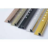 China Durable Aluminium Tile Edge Trim Protection Silver Color Tile Strip factory