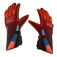 China Battery Liner Leather Heated Rechargeable Motorcycle Gloves Breathable factory