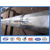 China Q345 Q420 Q460 Hot dip Galvanized Electric Power Tranmission Steel Pole factory