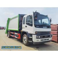 Quality ISUZU FTR 12CBM Compactor Garbage Truck Diesel for Industrial Use for sale