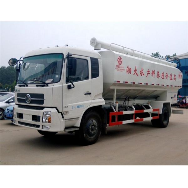 Quality 10 Ton Animal Food Transport Truck 10m3 Bulk Feed Electric Discharge Truck for sale