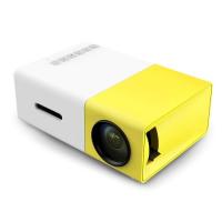 China YG300 Mini Pocket 4k Portable LED Projectors Yellow for Home Theater factory
