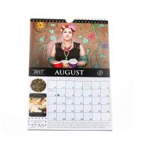 China Unique Fashion Giant Monthly Wall Calendar Coated Paper With Hanger factory