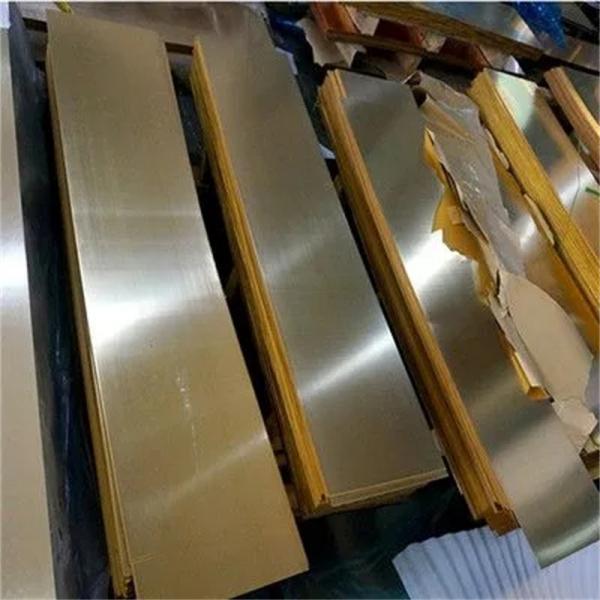 Quality C26800 Brass Sheet Plate 1mm 2mm Thickness Zinc Copper Alloy Customized Size Astm Gb H68 for sale