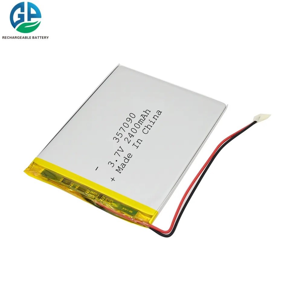 China 2400mah 3.7v Lithium Polymer Battery Pack 8.8wh factory
