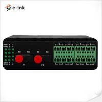 China Industrial RS232 RS22 RS485 Fiber Media Converter Double Ring type factory