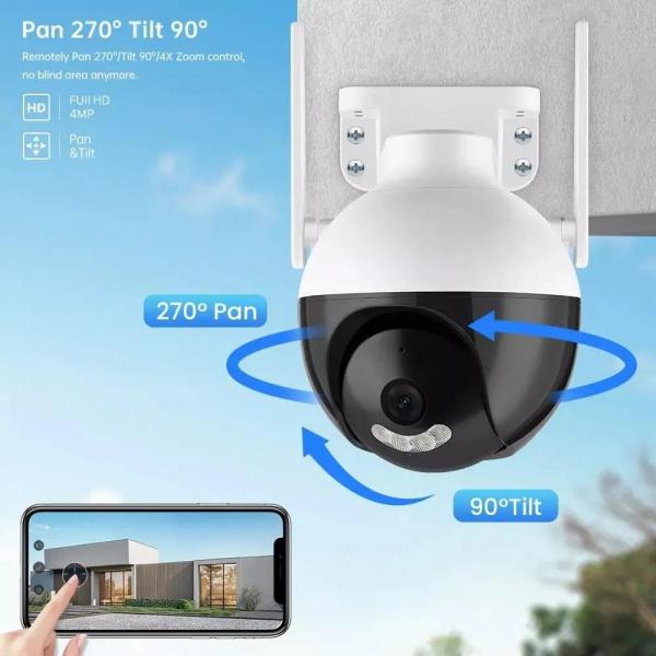 Quality 1080P 4MP Wireless HD Security System , Indoor Wireless Surveillance System for sale