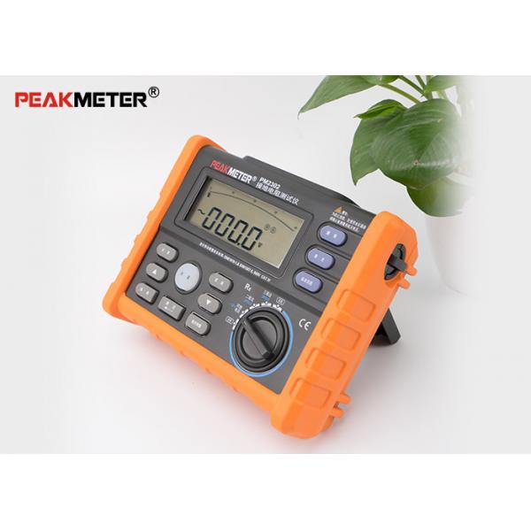 Quality Auto Power Off Earth Ground Resistance Tester With Data Logging And Backlight for sale