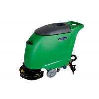 Quality Silent Auto Floor Scrubbing Machines , Green Ceramic Floor Cleaner Machine for sale