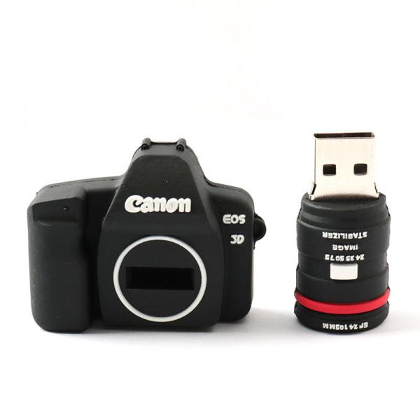 Quality Pvc Camera Shape Personalized Flash Drives USB 2.0 3.0 ROHS Approved for sale