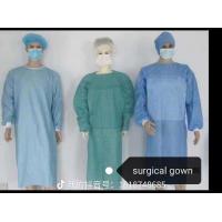 China Isolation Disposable Surgical Gowns Surgical Nonwoven Gown Disposable Patient Gown factory