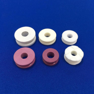 Quality Textiles Al2O3 Ceramics High Purity Alumina Ceramic Rings Eyelets Corrosion Resistance for sale
