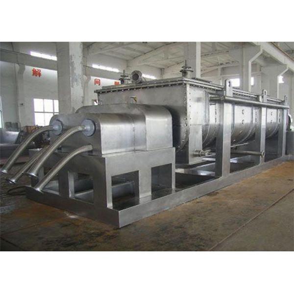 Quality 2.7-110m2 Aluminum Hydroxide Hollow Paddle Dryer Machine Wedge shaped blades for sale