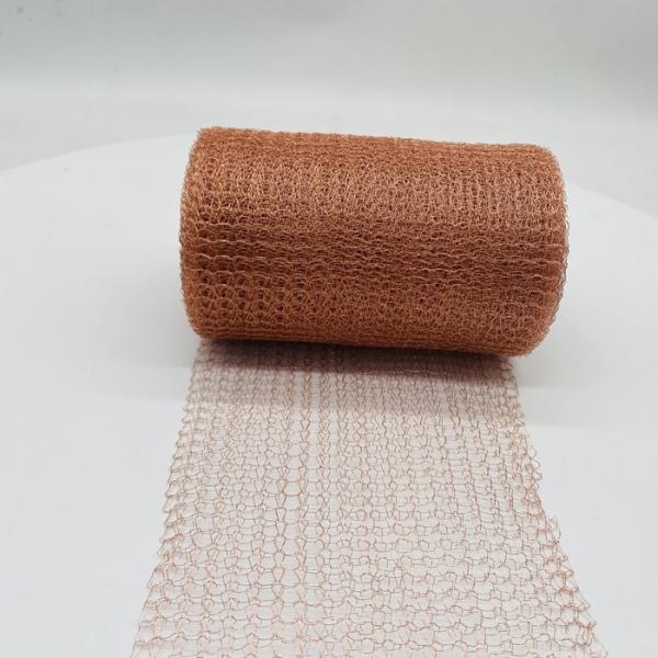 Quality 100mm 127mm Copper Mesh Rolls 15.2m Waterproof High Density 40 for sale