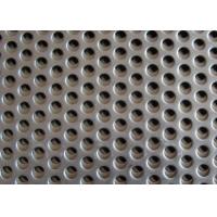 China punched Perforated Stainless Steel Plate , 316L Steel Perforated Sheet for sale