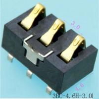 China BC Battery Connector 3P Micro Usb Pcb Connector Metal Gold Color With White Black House factory