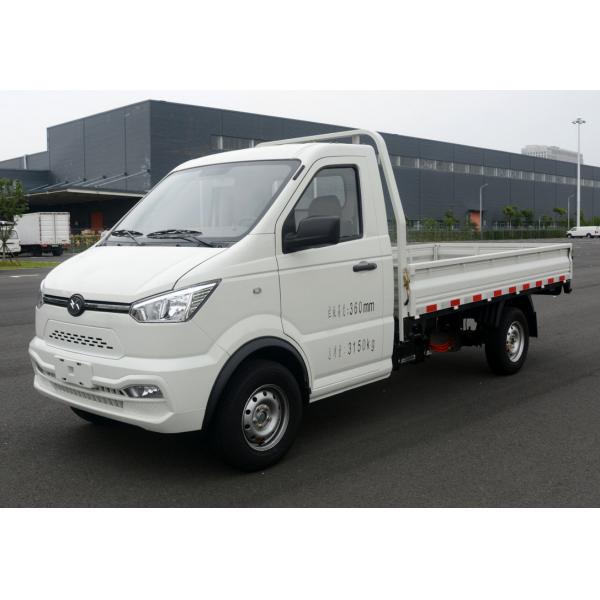 Quality Pure Electric Flatbed Pickup Truck 9.1m³ Cargo Box New Energy for sale