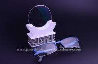 China Photochromic Coating Anti Blue Light Lenses , HMC 1.56 Flat Top Blue Light Cut Lens factory