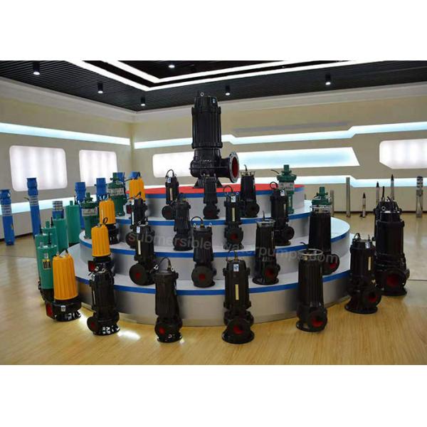 Quality Gravel Sludge Sand Industrial Submersible Sewage Pump 5.5kw / 75kw 24 Months for sale