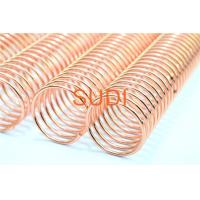 Quality 2:1 Pitch Metal Spiral Binding Coils for sale