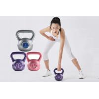 Quality Multicolor Friendly Free Weight Kettle Dumbbells Cement Kettlebells Pink Purple Grey for sale