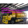 China New Self Dumping Sanitation Garbage Truck / Sewage Suction Truck 6x4 336hp For City Cleaning LHD Or RHD factory