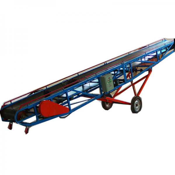 Quality Belt Portable Gravel Conveyors Granular Materials Solid Durable Mobile Stacker Conveyor for sale