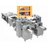 China 3 Phase Pastry Making Equipment / Lifting Type Automatic Feeding Packing Line factory