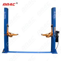 Quality AA4C 12000lbs 5.5T hydraulic baseplate dual sides manual unlock 2 post vehicle lift AA-2PFP55 for sale