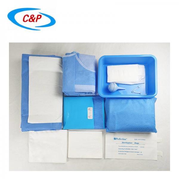 Quality Nonwoven Surgical C-Section Pack Drapes For Patients Individual Pouch for sale