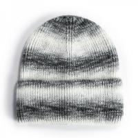 China Fashion Tie Die Knitted Beanie Unisex Winter Beanie Hat Men’s Knit Hat factory
