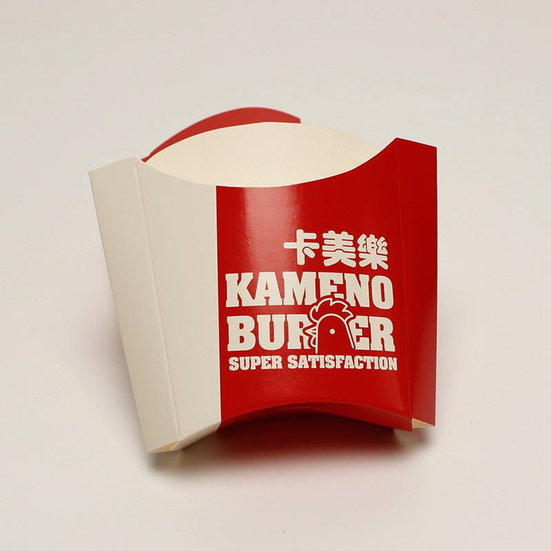 China Paper Disposable Food Packaging Box Take Away French Fries Holder factory