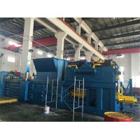 China 55 kW Horizontal Baling Machine / Plastic Baler Machine Inserted Valves factory