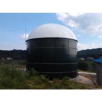 China Temperature Range-30℃~+70℃ Double Membrane Gas Holder Customized Size for sale