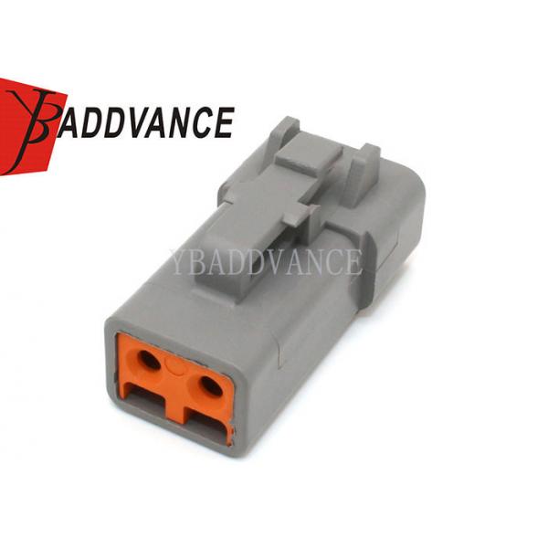 Quality DTP06-2S 2 Hole DTP Deutsch Female Connector With Secondary Lock for sale
