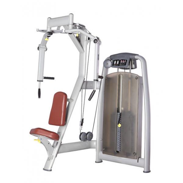 Quality OTC Welding Fitness Gym Equipment PU Cushion Seated Straight Arm Clip Chest for sale