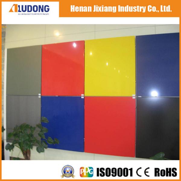 Quality Wall Cladding ISO Antibacterial 5mm PVDF Coating ACP for sale