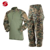 Quality Military Army Green Tactical Uniform Woodland Digital Camouflage Combat Frog for sale