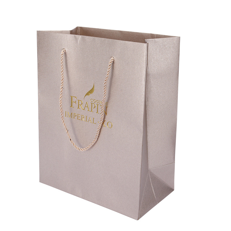 China Printed Luxury Jewelry Paper Gift Bags Euro Tote Bags Wholesale Manufacturers factory