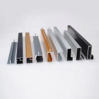 China Kitchen 6000 Aluminium Cabinet Door Frame Edge Profile OEM factory