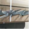 China Hot Dipped Galvanized Anti Climb Spikes Rooftop Razor Spikes For Security factory