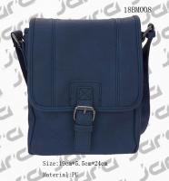 Buy cheap Classic Navy Messenger Bag , Cross Body PU Shoulder Bags For Office Male from wholesalers