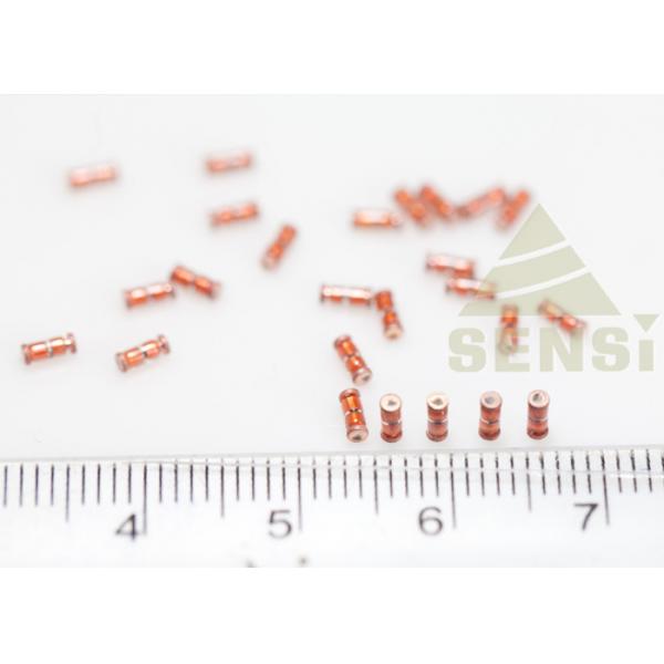 Quality Glass Encapsulated Precision NTC Thermistor Small Size Easy Installation On PCB for sale
