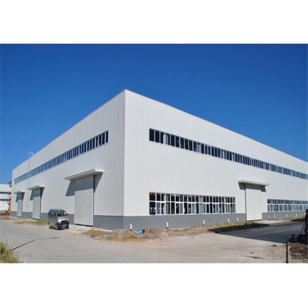 Quality Industrial Prefabricated Workshop Buildings In 3D Free Design Demountable for sale
