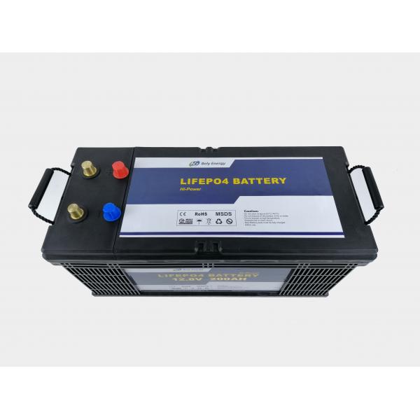 Quality Anti UV 2560Wh 12v 200ah Lithium Ion Deep Cycle Battery for sale