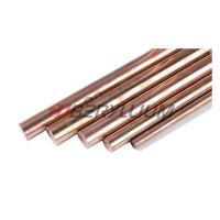 Quality C17500 CDA 175 Cobalt Beryllium Copper Round Bars Rods 12x500mm for sale