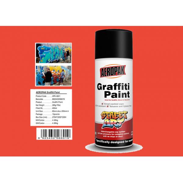 Quality Engineering Orange Color High Gloss Spray Paint For Advertising Industry for sale